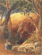 Samuel Palmer The Magic Apple Tree oil